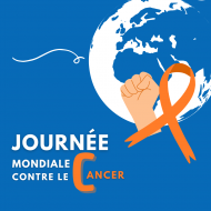 <img src="journee-mondiale-cancer.png" alt="Visuel de la Journée mondiale contre le cancer avec un ruban orange, un poing levé et la Terre en arrière-plan.">